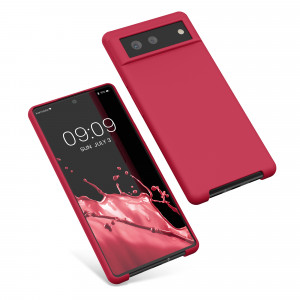 Husa pentru Google Pixel 6, Silicon, Rosu, 55480.229, kwmobile - Img 2