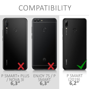 Husa pentru Huawei P Smart (2019), Silicon, Albastru, 47824.58 - Img 6