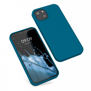 Husa pentru iPhone 13, Silicon, Albastru, 55878.224 - Img 2