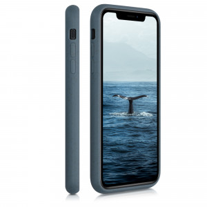 Husa pentru iPhone XR, Fibre vegetale, Albastru, 49105.202 - Img 5