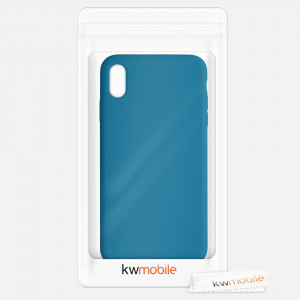 Husa pentru iPhone XS Max, Silicon, Albastru, 45909.224 - Img 7