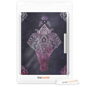 Husa pentru Kindle Paperwhite 7, Piele ecologica, Multicolor, 23136.38 - Img 7