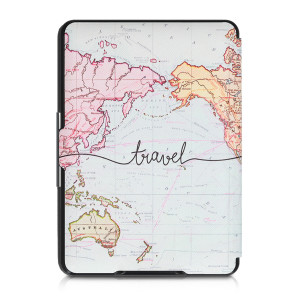 Husa pentru Kindle Paperwhite 7, Piele ecologica, Multicolor, 45569.12 - Img 4