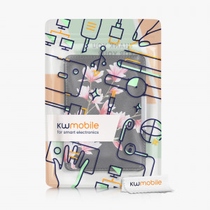 Husa pentru Kindle Paperwhite 7, Piele ecologica, Multicolor, kwmobile, 45569.30 - Img 7