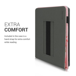 Husa pentru Kobo Aura H2O Edition 2, Kwmobile, Roz, Piele ecologica, 48381.02 - Img 4
