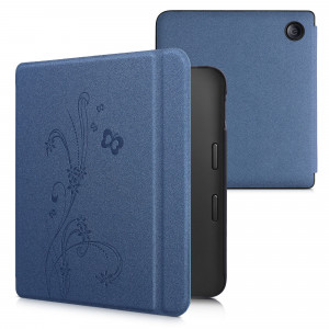Husa pentru Kobo Libra 2, Kwmobile, Albastru, Piele ecologica, 56575.19 - Img 1