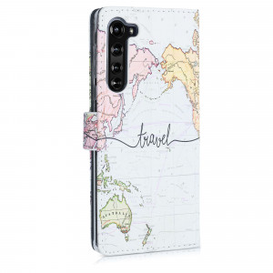 Husa pentru Motorola Edge, Piele ecologica, Multicolor, 52760.03 - Img 4
