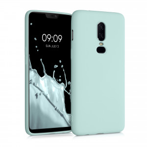 Husa pentru OnePlus 6, Silicon, Verde, 55346.200 - Img 1