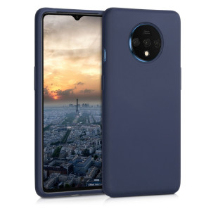 Husa pentru OnePlus 7T, Silicon, Albastru, 50403.116 - Img 1