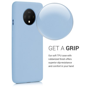Husa pentru OnePlus 7T, Silicon, Albastru, 50403.58 - Img 4