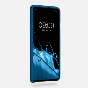 Husa pentru OnePlus 8T, Silicon, Albastru, 53683.228, kwmobile - Img 3