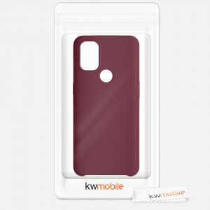 Husa pentru OnePlus Nord N10 5G, Silicon, Rosu, 53890.209, kwmobile - Img 6