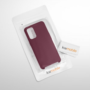 Husa pentru OPPO Find X3 Lite, Silicon, Rosu, 55201.190, kwmobile - Img 7