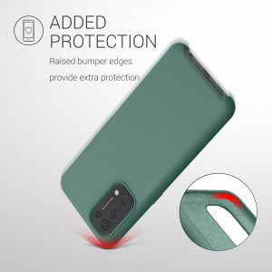 Husa pentru OPPO Find X3 Lite, Silicon, Verde, 55201.166, kwmobile - Img 6