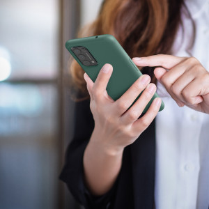 Husa pentru OPPO Find X3 Lite, Silicon, Verde, 55201.166, kwmobile - Img 8