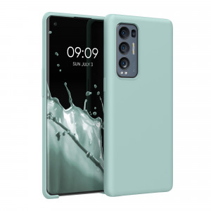 Husa pentru OPPO Find X3 Neo, Silicon, Verde, 55200.71, kwmobile - Img 1