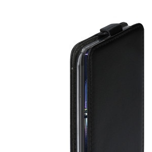 Husa pentru Samsung Galaxy A10, Piele ecologica, Negru, 49823.01 - Img 8