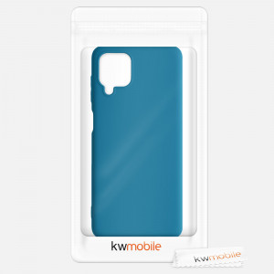 Husa pentru Samsung Galaxy A12, Silicon, Albastru, 54048.224 - Img 7
