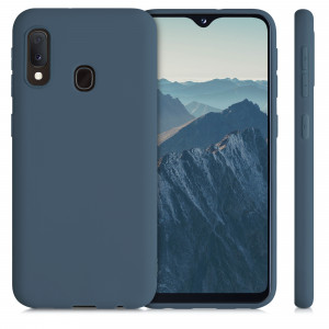 Husa pentru Samsung Galaxy A20e, Silicon, Albastru, 48738.202 - Img 2