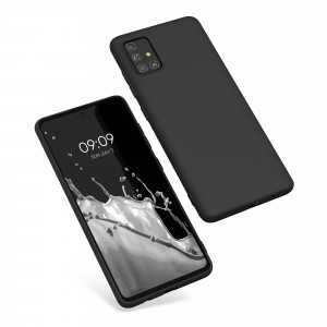 Husa pentru Samsung Galaxy A51, Silicon, Negru, 51196.47 - Img 2