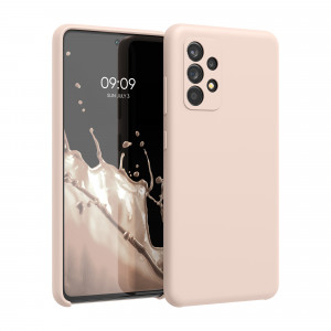 Husa pentru Samsung Galaxy A52 / Galaxy A52 5G / Galaxy A52s 5G, Silicon, Roz, 54347.225, kwmobile - Img 1