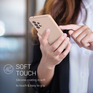 Husa pentru Samsung Galaxy A52 / Galaxy A52 5G / Galaxy A52s 5G, Silicon, Roz, 54347.225, kwmobile - Img 4