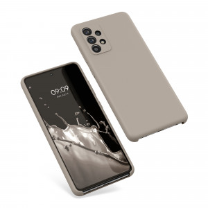 Husa pentru Samsung Galaxy A52 / Galaxy A52 5G / Galaxy A52s 5G, Silicon, Gri, 54347.43, kwmobile - Img 2