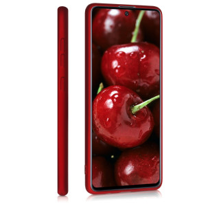 Husa pentru Samsung Galaxy A71, Silicon, Rosu, 51213.36 - Img 5