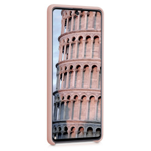 Husa pentru Samsung Galaxy A71, Silicon, Roz, 51209.52 - Img 3