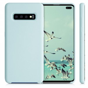 Husa pentru Samsung Galaxy S10 Plus, Silicon, Verde, 49028.200 - Img 2