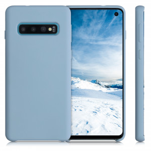 Husa pentru Samsung Galaxy S10, Silicon, Albastru, 47732.206 - Img 2
