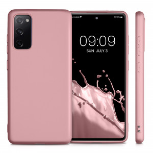 Husa pentru Samsung Galaxy S20 FE, Silicon, Roz, 53930.31, kwmobile - Img 2
