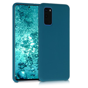Husa pentru Samsung Galaxy S20, Silicon, Verde, 51236.57 - Img 1