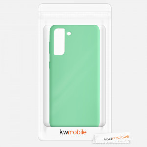 Husa pentru Samsung Galaxy S21 Plus, Silicon, Verde, 54066.147 - Img 7