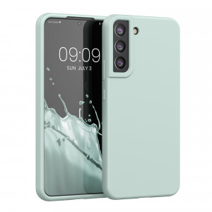 Husa pentru Samsung Galaxy S22 Plus, Silicon, Verde, 56761.200, kwmobile - Img 1