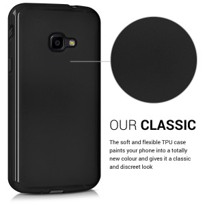 Husa pentru Samsung Galaxy Xcover 4, Silicon, Negru, 42413.47 - Img 4