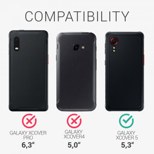 Husa pentru Samsung Galaxy Xcover 5, Silicon, Albastru, 54536.224, kwmobile - Img 5