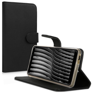 Husa pentru Wiko View Max, Piele ecologica, Negru, 45875.01 - Img 2