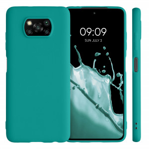Husa pentru Xiaomi Poco X3 NFC / Poco X3 Pro, Silicon, Verde, 53482.57, kwmobile - Img 2