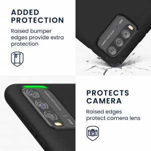 Husa pentru Xiaomi Redmi 9T, Silicon, Negru, 56567.01, kwmobile - Img 4