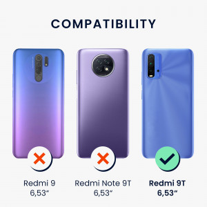 Husa pentru Xiaomi Redmi 9T, Silicon, Negru, 56567.01, kwmobile - Img 6