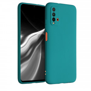 Husa pentru Xiaomi Redmi 9T, Silicon, Verde, 54337.57 - Img 1