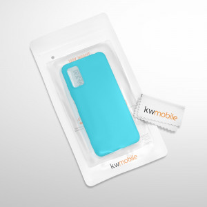 Husa pentru Xiaomi Redmi Note 10 5G, Silicon, Albastru, 54947.223, kwmobile - Img 8