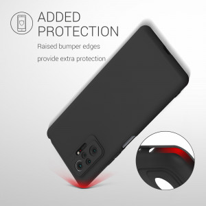 Husa pentru Xiaomi Redmi Note 10 Pro, Silicon, Negru, 54551.47 - Img 7