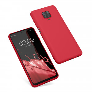 Husa pentru Xiaomi Redmi Note 9S / Redmi Note 9 Pro / Redmi Note 9 Pro Max, Silicon, Rosu, 52140.229, kwmobile - Img 2
