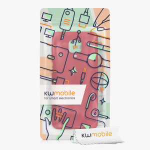 Husa pentru Xiaomi Redmi Note 9S / Redmi Note 9 Pro / Redmi Note 9 Pro Max, Silicon, Rosu, 52140.229, kwmobile - Img 7
