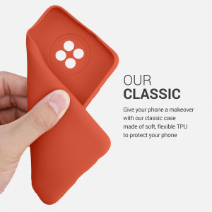 Husa pentru Xiaomi Redmi Note 9T, Silicon, Portocaliu, 54216.218 - Img 4