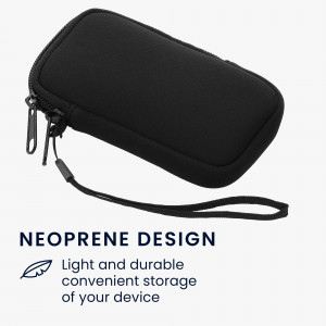 Husa Universala Kwmobile marime XS - 4 inch, Neopren, Negru, 46188.32.01 - Img 4