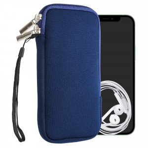Husa Universala Kwmobile marime XXL - 7 inch, Neopren, Albastru, 46188.5.17 - Img 1