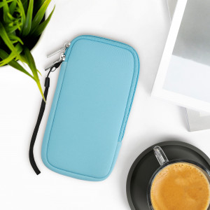 Husa Universala Kwmobile marime XXL - 7 inch, Neopren, Albastru, 46188.5.23 - Img 3